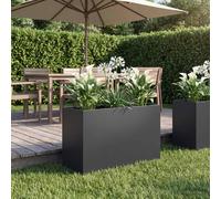 Cache-pot de jardin d'extérieur Boîte Jardinière balcon surélevé vidaXL vidaXL