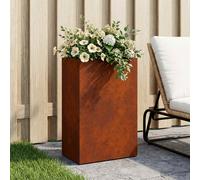 Cache-pot de jardin d'extérieur Boîte Jardinière balcon surélevé vidaXL vidaXL