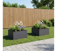 vidaXL Jardinière / Cache-pot de jardin d'extérieur surélevée pour balcon