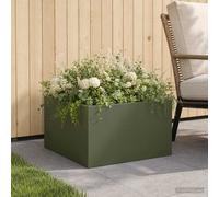 Cache-pot de jardin d'extérieur Boîte Jardinière balcon surélevé vidaXL vidaXL