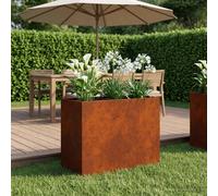 Cache-pot de jardin d'extérieur Boîte Jardinière balcon surélevé vidaXL vidaXL