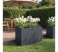 Cache-pot de jardin d'extérieur Boîte Jardinière balcon surélevé vidaXL vidaXL