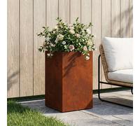 Cache-pot de jardin d'extérieur Boîte Jardinière balcon surélevé vidaXL vidaXL