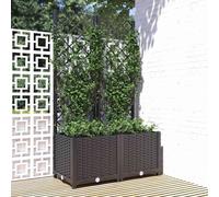 Cache-pot de jardin PP Lit surélevé Jardin surélevé Élevé Moderne vidaXL vidaXL
