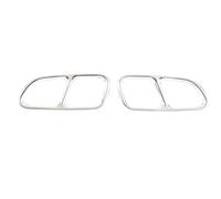 Cache-Pot D'éChappement ArrièRe De Voiture Couvercle De Tuyau D'échappement Arrière De Voiture, Pour Mercedes Benz Pour CLA SLK C117 W117 2013 - 2016(Bright light)