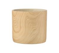 Pot de jardinage GENERIQUE Cache-Pot Déco en Ciment Forêt 21cm Beige
