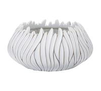 Cache-Pot Design en Relief "Honduras" 40cm Blanc