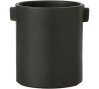 Cache-Pot Design "Handle" 17cm Noir