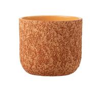 Cache-Pot Design "Rugueux" 22cm Terracotta
