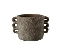 Cache-Pot Design "Zenia" 30cm Marron