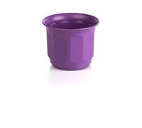 Cache-Pot - Diamètre : 9 cm - pour Petits Pots de Fleurs, Cactus et succulentes - Couleur : Violet