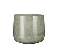 Cache-Pot En Métal Gris Clair D32 Gris