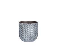 Cache-Pot En Céramique Bleu D19 Bleu