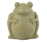 Cache-Pot en Argile "Grenouille" 30cm Vert