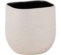 Cache-Pot en Céramique ""Audrey"" 20cm Blanc