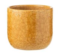 Cache-Pot en Céramique "Leo" 20cm Ocre G