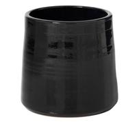Cache Pot en Céramique "Tolga" 24cm Noir