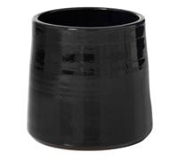 Cache Pot en Céramique ""Tolga"" 24cm Noir