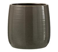 Cache-Pot en Céramique "Uni" 16cm Gris