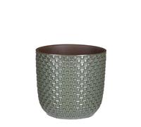 Cache-Pot En Céramique Vert D19 Vert