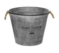 Pot en Zinc D 48 H 38 cm Gris