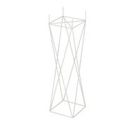 Cache-Pot en Métal "Support Croix" 55cm Blanc