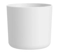 Cache-pot en plastique Lora Ø 30 cm blanc