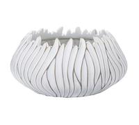Mauro Ferretti - Cache-pot Honduras en polyrésine 40 x 20 cm Blanc