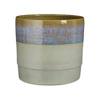 Cache-Pot En Terre Cuite Bleu Foncé D26 Bleu