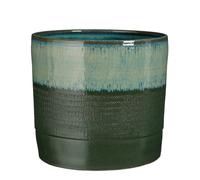 Mica Decorations Olof Pot de fleurs - 26 x 26 x 24 cm - Terra - Vert foncé