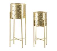 Mauro Ferretti Support à plantes Coppia Modèle 2 – Lot de 2 en métal