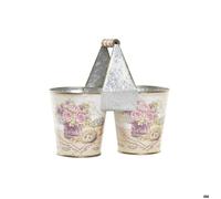 Cache-Pot Métal Dkd Home Decor Shabby Chic Multicolore