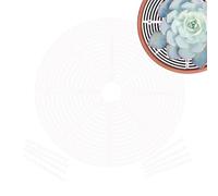 Cache-pot pour | Cache-pot pour d'intérieur pour pot flexible, coupe sur mesure, antidérapant pour jardinières, cache-pot de protection du sol avec 8 vis de fixation