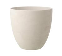 Cache-Pot Rond en Céramique "Terra" 36cm Blanc