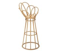 Cache-Pot Rond En Métal Marron À¿ 28x62 Cm