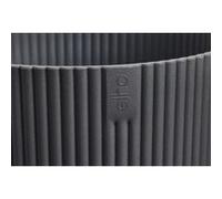 Cache-pot rond en plastique anthracite Elho Vibes ø18cm