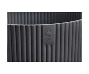 Cache-pot rond en plastique anthracite Elho Vibes ø22cm