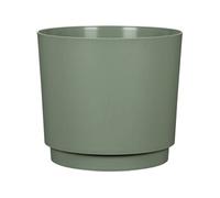 Cache-pot rond - Plano - Ø 25 - 7 L - H 22 cm - Vert clair