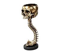 Cache-Pot Tête de Mort pour en Résine Centre de Table Gothique d'Halloween