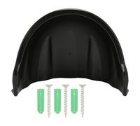 Cache pour caméra de surveillance extérieure en plastique ABS, compatible avec la plupart des caméras, pour protéger contre les intempéries et les attaques malveillantes (noir)