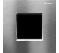 Cache pour Plaque de Commande Geberit Typ 30 pour urinoir Chrome brossé/Chrome brillant 243271KX1