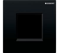 Cache pour Plaque de Commande Geberit Typ 30 pour urinoir Noir/Chromé brillant 243271KM1