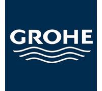 Cache pour Plaque de Commande Grohe avec bouton-poussoir Inox 42371SD0