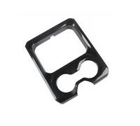 Cache Pour Porte-gobelet De Voiture Pour Dodge Pour Ram 1500 2019 2020 Autocollants Décoratifs En Fibre De Carbone ABS YIJIAVSX(Cup Holder Cover)