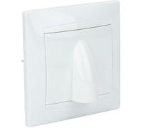 Cache pour sortie de câble Ø5/12mm Zyna - Blanc - Zenitech