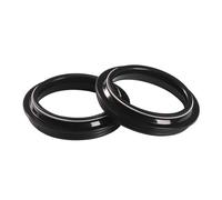 Cache-poussière de joint d'huile de fourche avant 36x48x11 for EL250 EX250F NINJA 250R KLX250 KLR250 EX500 EN 450 500 KZ650 KZ750(2pcs dust cover)