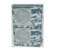Cache-poussière for Climatiseur Pare-soleil for Climatiseur De Fenêtre Ventilation, Anti-poussière Prolonger La Durée De Vie De L'unité Extérieure Du Climatiseur(Blue,145x100x42cm)