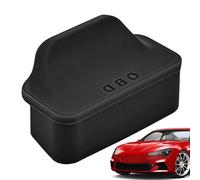 Cache-poussière OBD - Capuchon de protection du port de diagnostic de voiture, protection de prise d'interface en silicone | Prise OBD universelle étanche à la poussière, pour SUV, berline, camion, Va