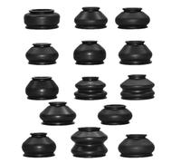 Cache-poussière pour joint à rotule inférieur, cache-poussière en caoutchouc pour joint à rotule - Bottes de biellette de direction en caoutchouc | Ensemble de 14 bottes à rotule, accessoires de voitu