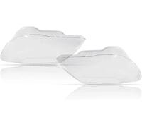 Cache-poussière pour phare de voiture Paire de phares pour avant et arrière pour BMW Série 7 E65 E66 2005-2008, coque en verre 4769886123(Left Right)